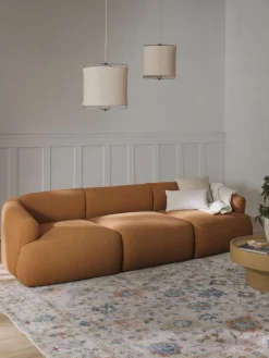 Online Sofá modular en tejido bouclé Sofia (3 plazas) Sofás 3 Plazas|Sofás