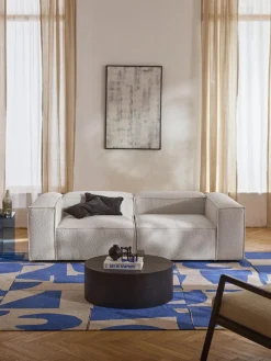 Best Sofá modular en tejido bouclé Lennon (3 plazas) Sofás