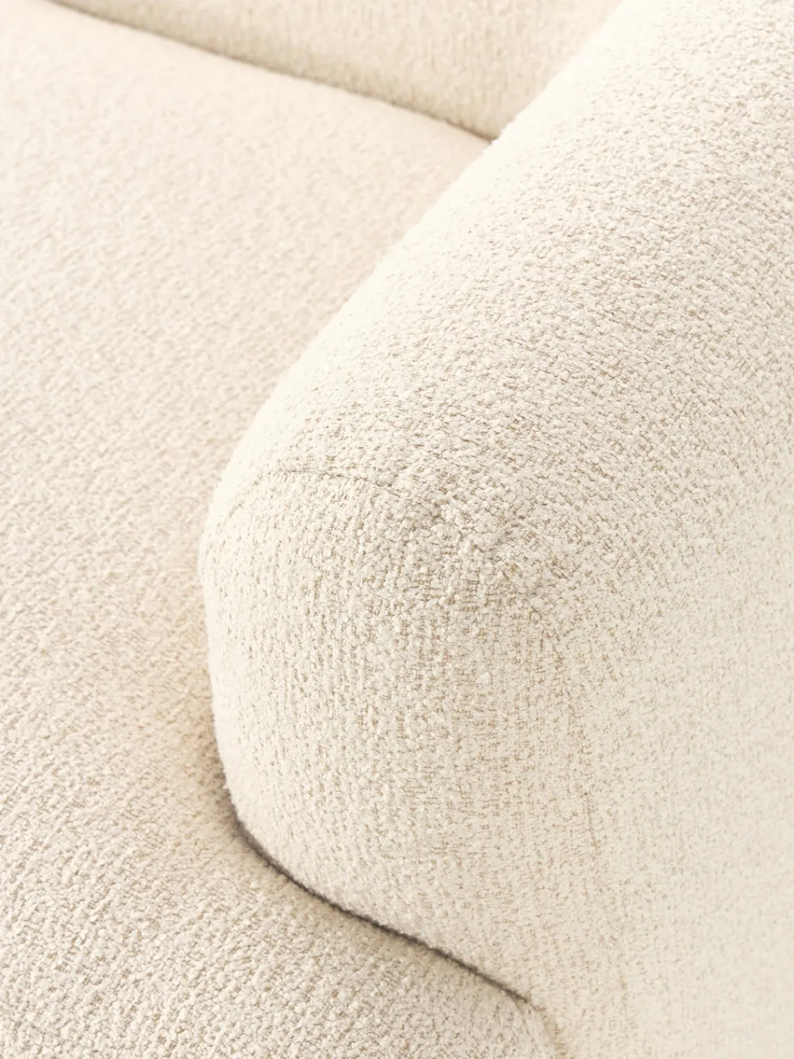 Online Sofá modular en tejido bouclé Sofia (2 plazas) Sofás 2 Plazas|Sofás