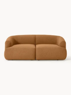 Outlet Sofá modular en tejido bouclé Sofia (2 plazas) Sofás 2 Plazas|Sofás