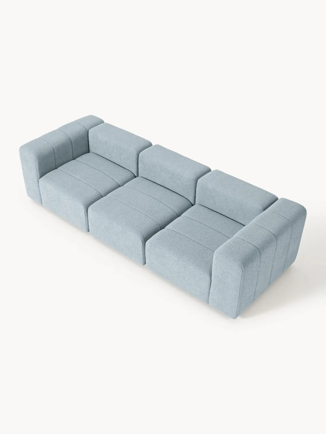 Online Sofá modular en tejido bouclé Lena (4 plazas) Sofás 3 Plazas|Sofás