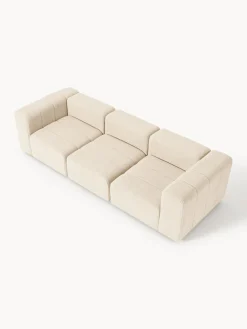 Discount Sofá modular en tejido bouclé Lena (4 plazas) Sofás 3 Plazas|Sofás