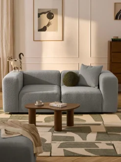 Discount Sofá modular en tejido bouclé Lena (3 plazas) Sofás 3 Plazas|Sofás