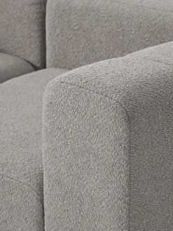 Best Sofá modular en tejido bouclé con reposapiés izquierdo/derecho Lena (3 plazas) Sofás Rinconeras|Sofás