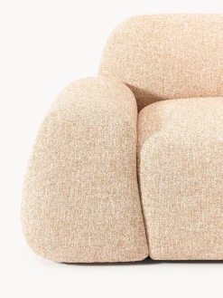 Sofá modular en tejido bouclé Wolke (3 plazas) Sofás 3 Plazas|Sofás