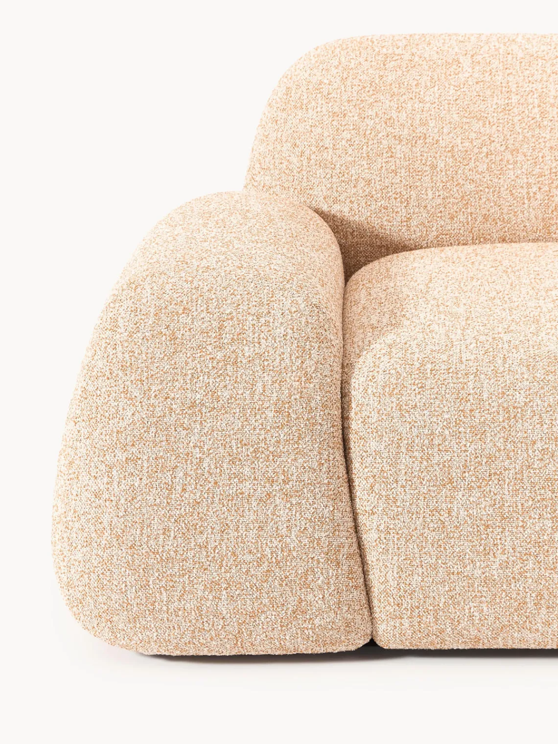 Sofá modular en tejido bouclé Wolke (3 plazas) Sofás 3 Plazas|Sofás