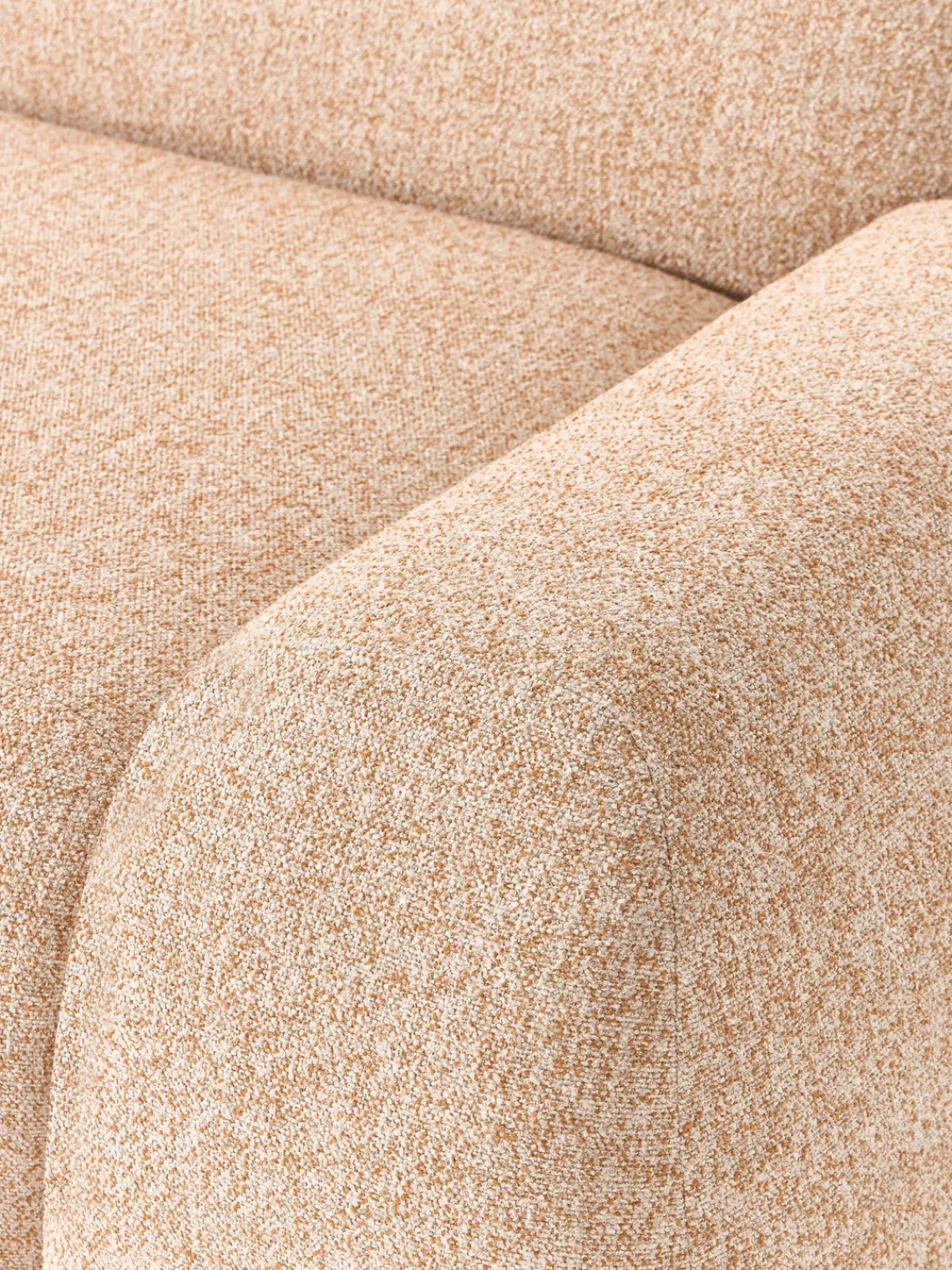 Sofá modular en tejido bouclé Wolke (3 plazas) Sofás 3 Plazas|Sofás