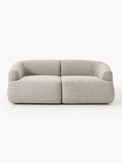 Clearance Sofá modular en tejido bouclé Sofia (2 plazas) Sofás 2 Plazas|Sofás