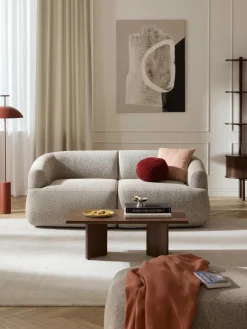 Clearance Sofá modular en tejido bouclé Sofia (2 plazas) Sofás 2 Plazas|Sofás