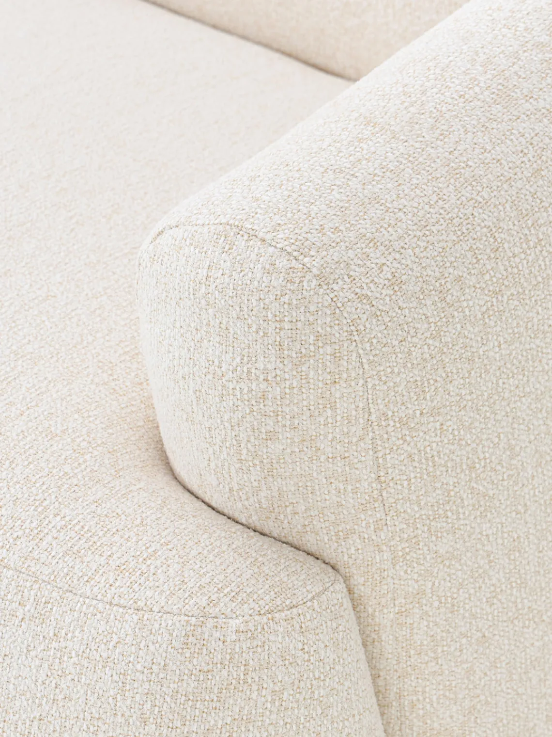 Online Sofá modular en tejido bouclé Sofia (3 plazas) Sofás 3 Plazas|Sofás