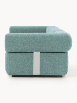 Clearance Sofá modular en tejido bouclé Anton (4 plazas) Sofás