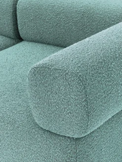 Clearance Sofá modular en tejido bouclé Anton (4 plazas) Sofás