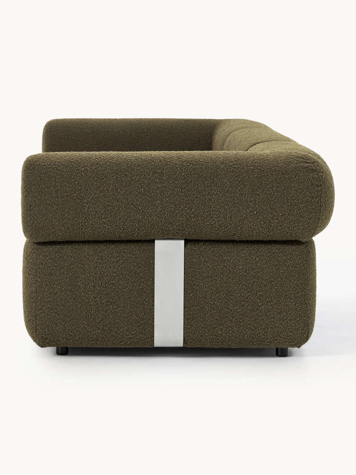 Clearance Sofá modular en tejido bouclé Anton (4 plazas) Sofás