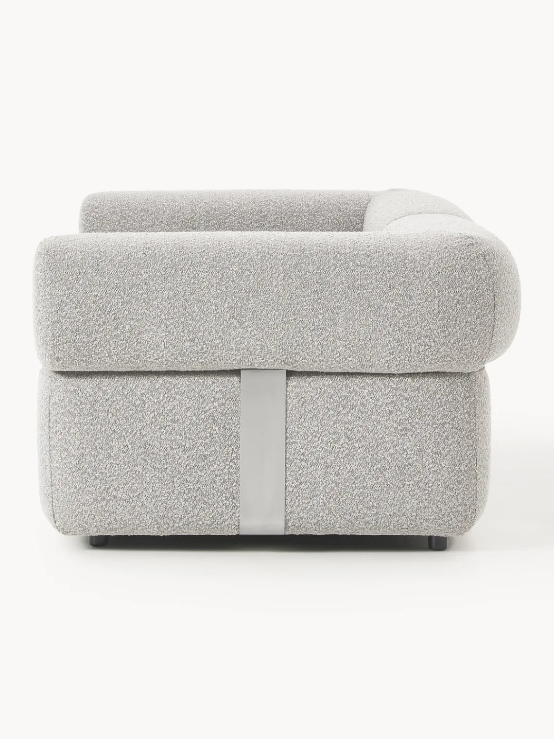 Sofás 3 Plazas|Sofás>Westwing Collection Sofá modular en tejido bouclé Anton (3 plazas) Bouclé taupe