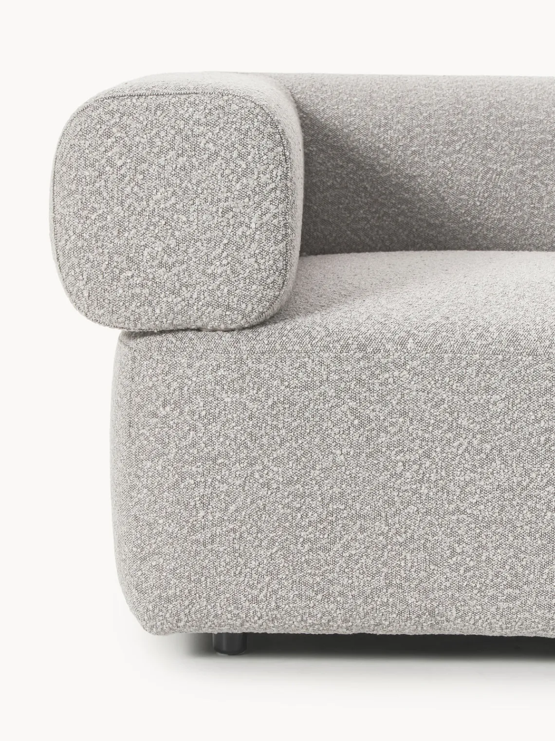 Sofá modular en tejido bouclé Anton (4 plazas) Sofás