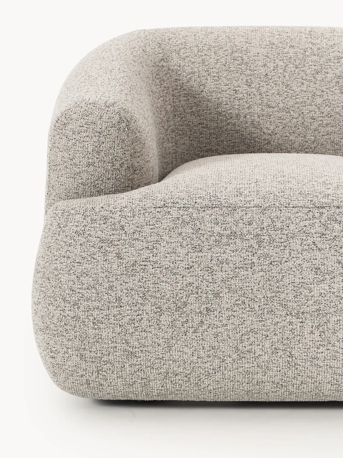 Sofá modular en tejido bouclé Sofia (3 plazas) Sofás 3 Plazas|Sofás