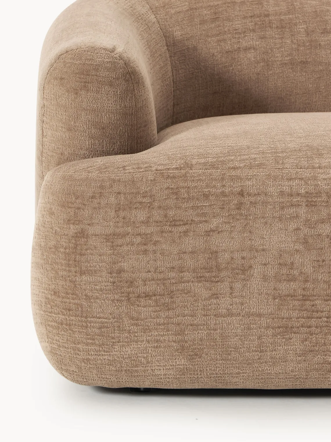 Sofás 2 Plazas|Sofás>Westwing Collection Sofá modular Sofia (2 plazas) Terciopelo marrón