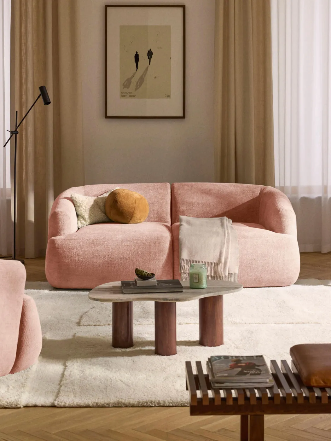 Outlet Sofá modular Sofia (2 plazas) Sofás 2 Plazas|Sofás