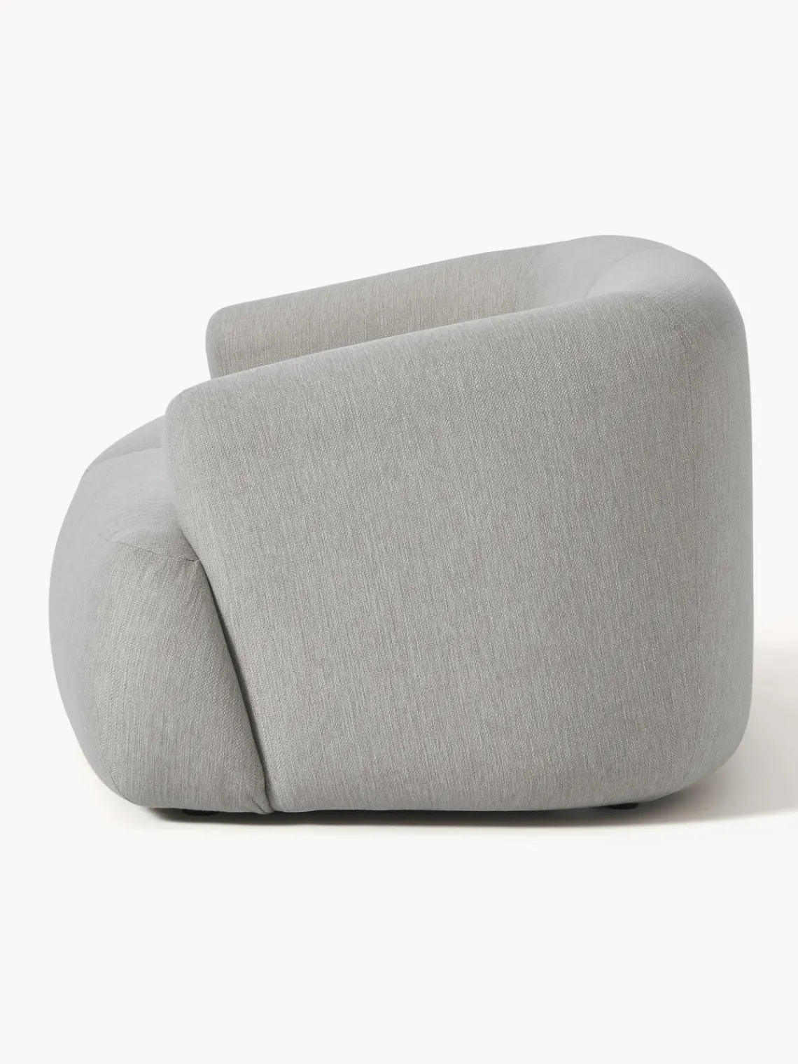 Sofás 2 Plazas|Sofás>Westwing Collection Sofá modular Sofia (2 plazas) Tejido grueso gris