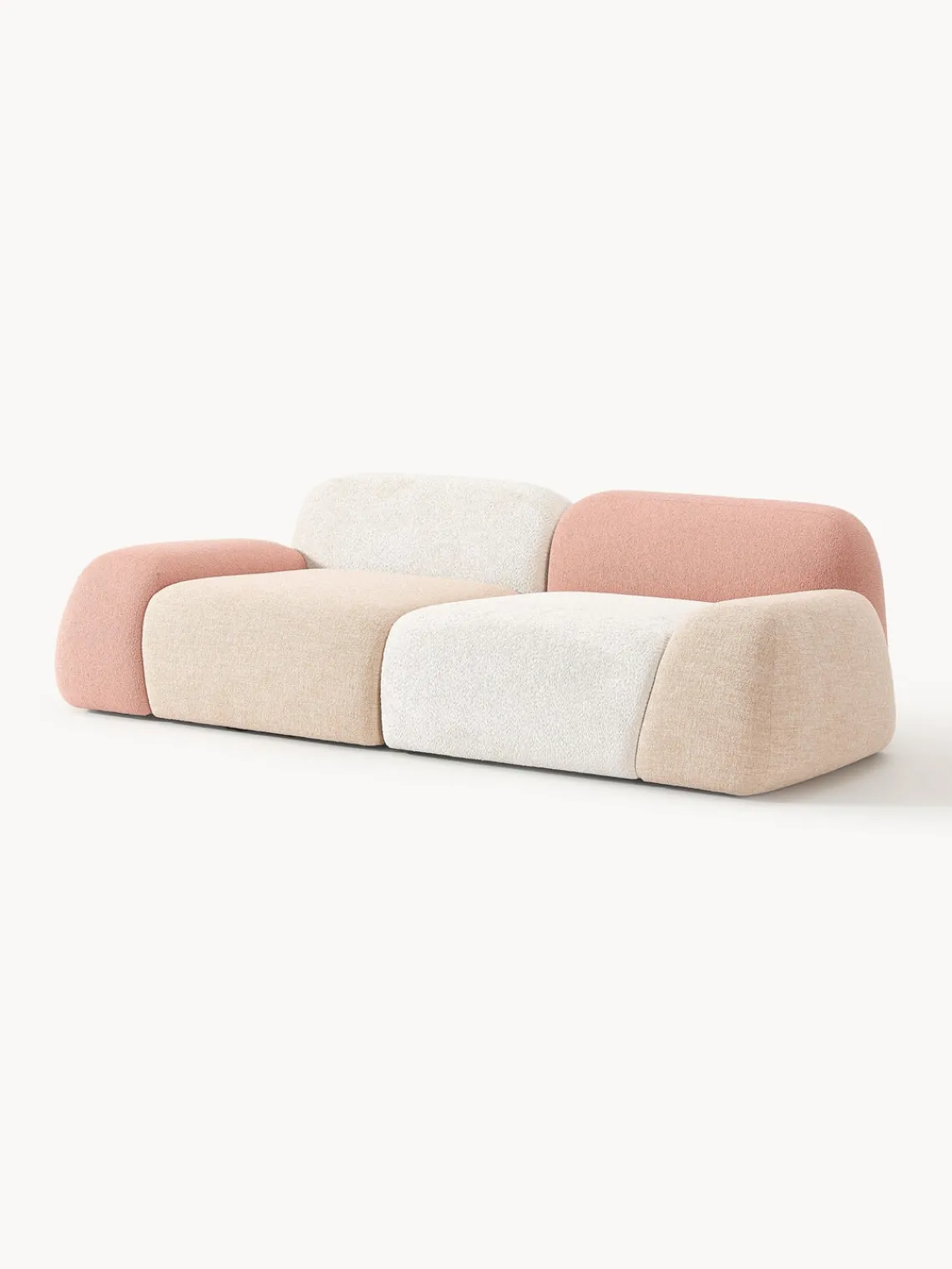 Sofás 3 Plazas|Sofás>Westwing Collection Sofá modular Wolke, Furiosalone Edition (3 plazas) Multicolor