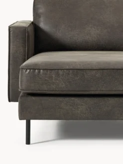 Outlet Sofá rinconera de cuero reciclado Hunter Sofás Rinconeras|Sofás