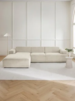 Discount Sofá rinconera de pana Melva (4 plazas) Sofás Rinconeras|Sofás