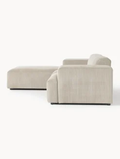 Discount Sofá rinconera de pana Melva (4 plazas) Sofás Rinconeras|Sofás