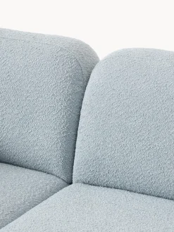 Online Sofá rinconera en tejido bouclé Lilo Sofás Rinconeras|Sofás