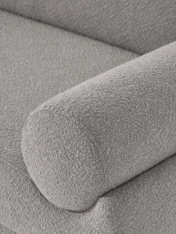 Discount Sofá rinconera en tejido bouclé Lilo Sofás Rinconeras|Sofás