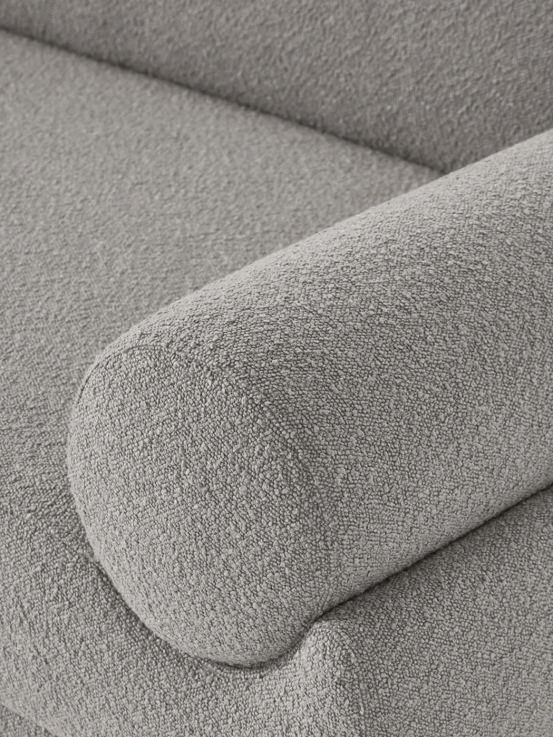 Discount Sofá rinconera en tejido bouclé Lilo Sofás Rinconeras|Sofás