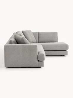 Discount Sofá rinconera en tejido bouclé Tribeca Sofás Rinconeras|Sofás