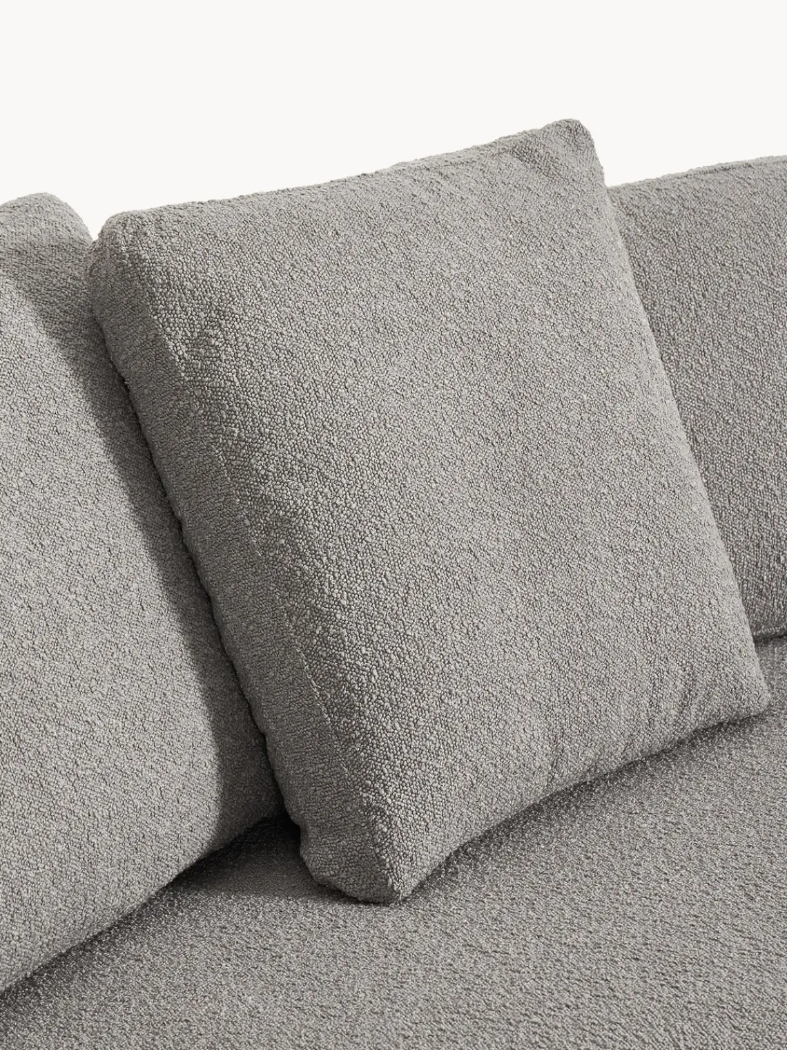 Discount Sofá rinconera en tejido bouclé Tribeca Sofás Rinconeras|Sofás