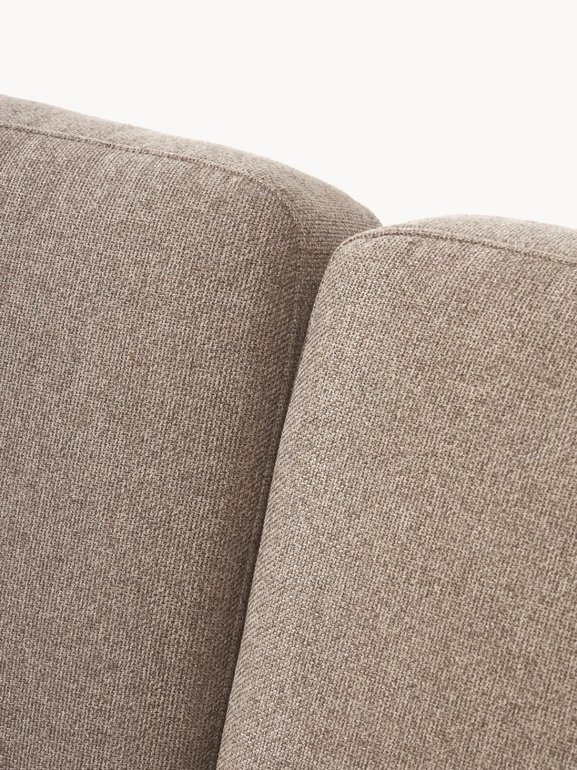 Sofás Rinconeras|Sofás>Westwing Collection Sofá rinconera Fluente Tejido taupe