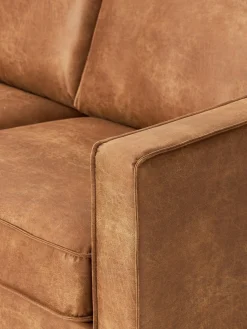 Hot Sofá rinconera grande de cuero reciclado Hunter Sofás Rinconeras|Sofás