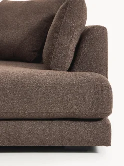 Clearance Sofá rinconera grande en tejido bouclé Tribeca Sofás Rinconeras|Sofás