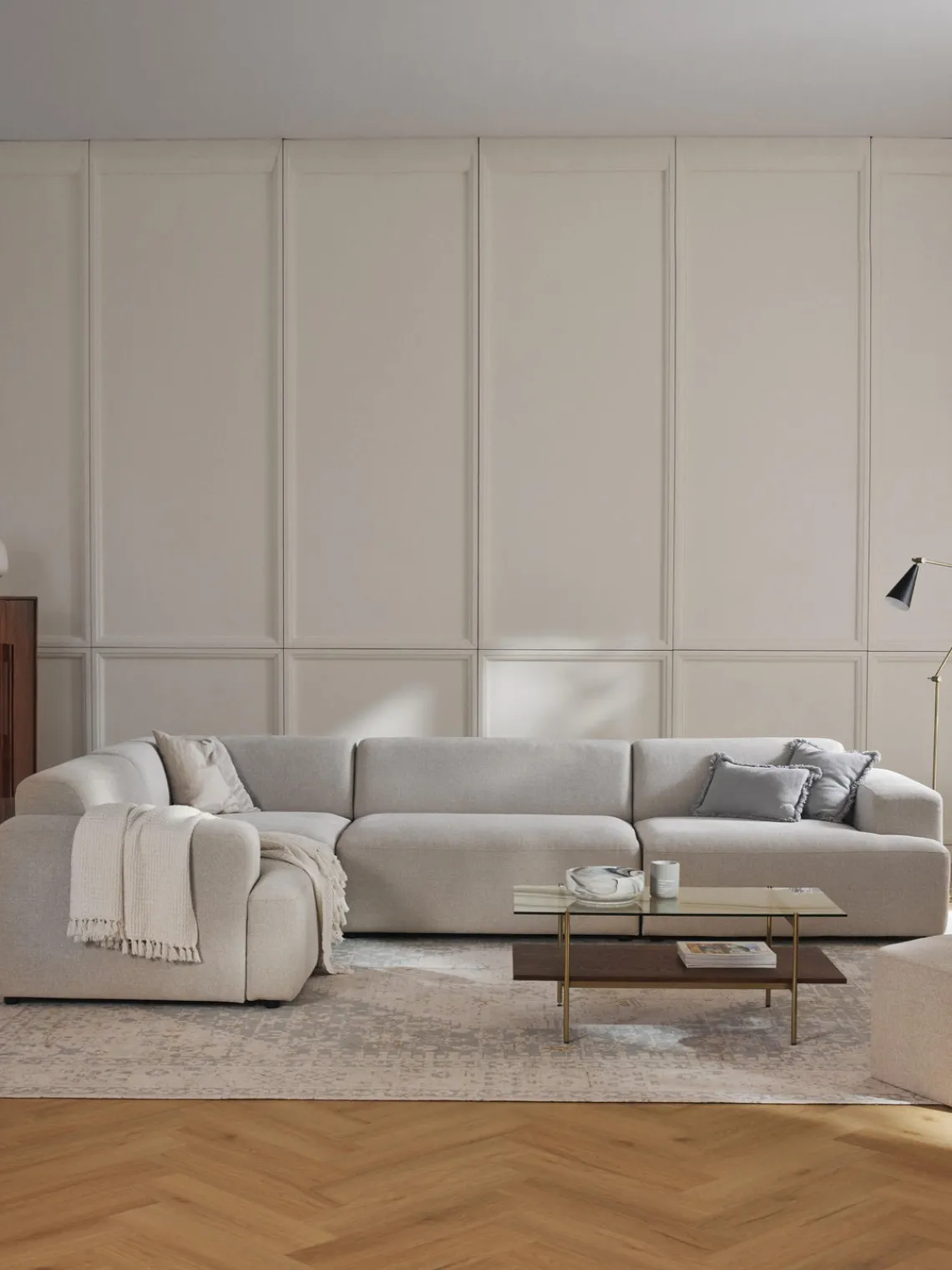 Sofá rinconera grande Melva (4 plazas) Sofás Rinconeras|Sofás