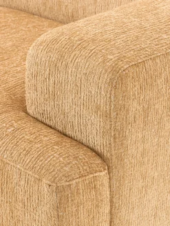 Sofás Rinconeras|Sofás></noscript>Westwing Collection Sofá rinconera grande Melva Chenilla mostaza