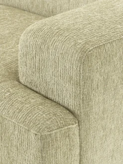 Sofás Rinconeras|Sofás></noscript>Westwing Collection Sofá rinconera grande Melva (4 plazas) Tejido verde claro