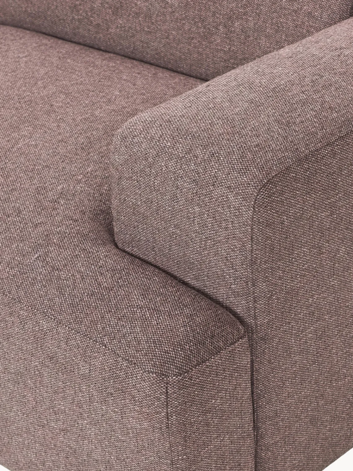 Sofás Rinconeras|Sofás>Westwing Collection Sofá rinconera grande Melva (4 plazas) Tejido rosa palo