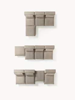 Discount Sofá rinconera grande modular con reposapiés Felix Sofás Rinconeras|Sofás