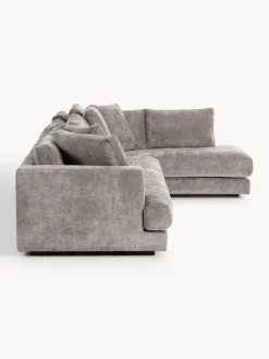 Sofás Rinconeras|Sofás></noscript>Westwing Collection Sofá rinconera grande Tribeca Chenilla taupe