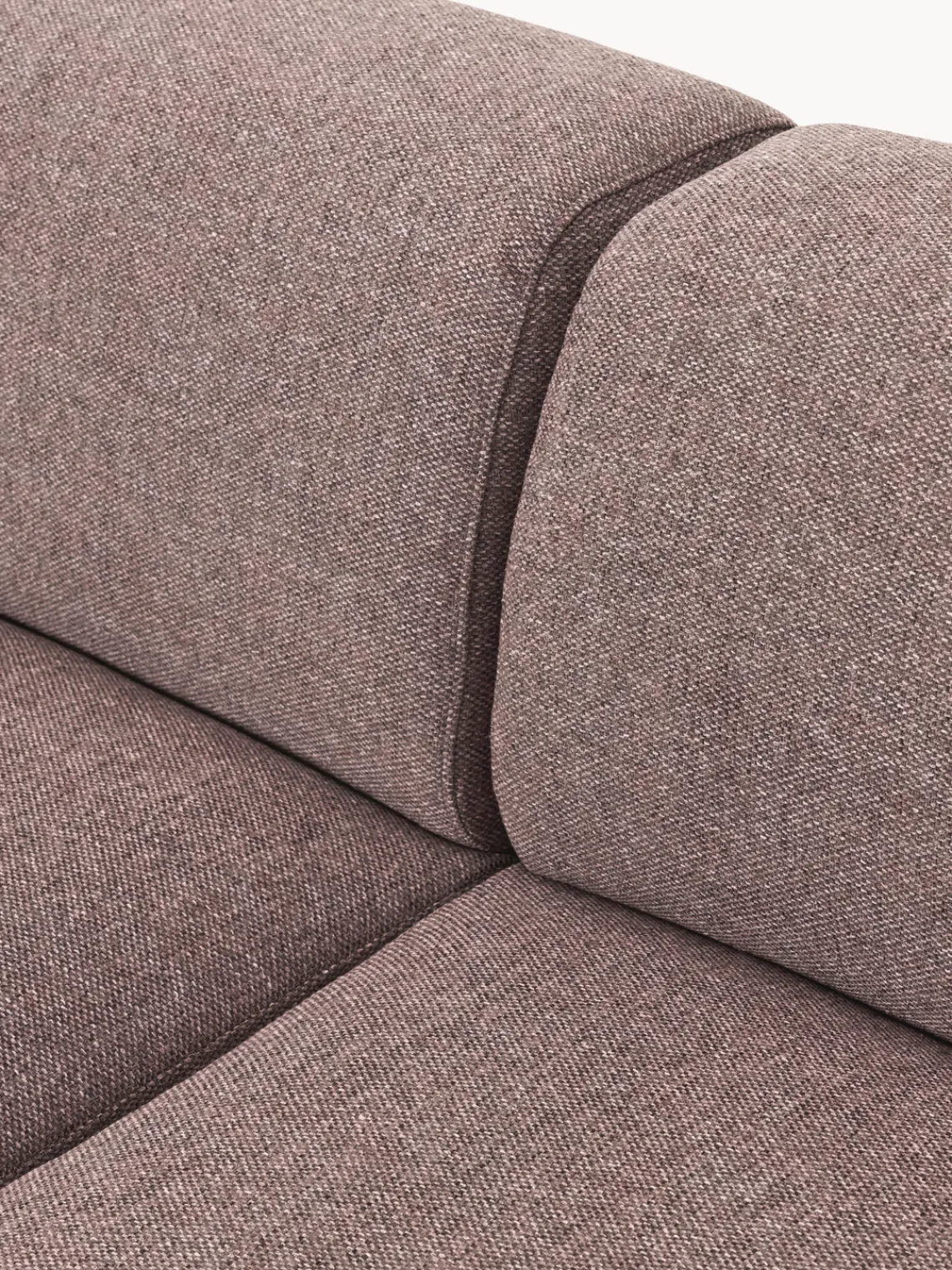 Sofás Rinconeras|Sofás>Westwing Collection Sofá rinconera Melva (3 plazas) Tejido rosa palo