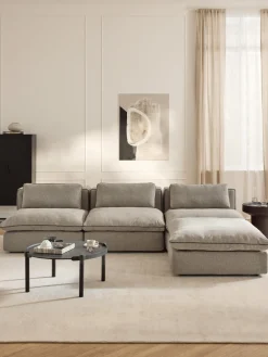 Clearance Sofá rinconera modular con reposapiés izquierdo/derecho Felix Sofás Rinconeras|Sofás