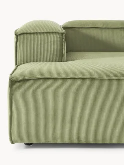 Best Sofá rinconera modular de pana Lennon Sofás