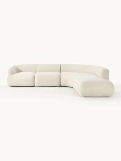 Sale Sofá rinconera modular de borreguillo Sofia (4 plazas) Sofás Rinconeras|Sofás