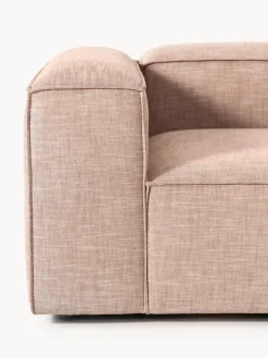 New Sofá rinconera modular de mezcla de lino con reposapiés izquierdo/derecho Lennon (4 plazas) Sofás 4 Plazas|Sofás