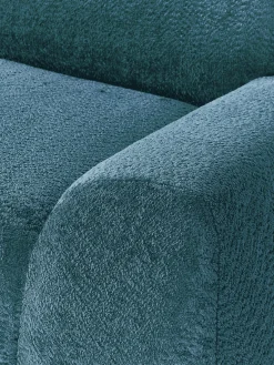 Clearance Sofá rinconera modular de borreguillo bouclé Wolke (4 plazas) Sofás Rinconeras|Sofás