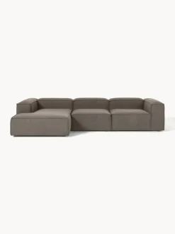 New Sofá rinconera modular en tejido bouclé Lennon Sofás