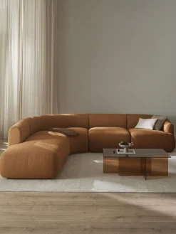 Sofá rinconera modular en tejido bouclé Sofia Sofás Rinconeras|Sofás