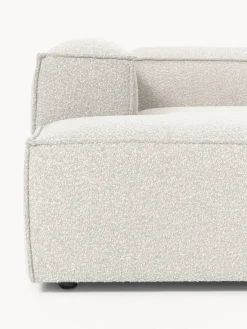 Sofás></noscript>Westwing Collection Sofá rinconera modular en tejido bouclé Lennon Bouclé blanco Off White